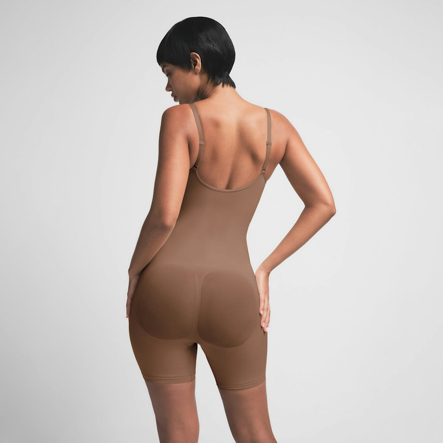 mid thigh bodysuit