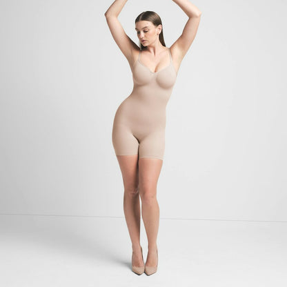 mid thigh bodysuit
