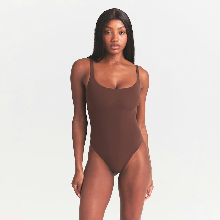 square neck bodysuit