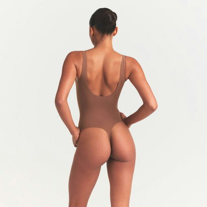square neck bodysuit