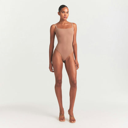 square neck bodysuit