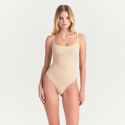 square neck bodysuit