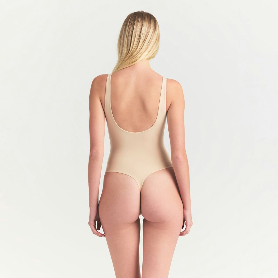 square neck bodysuit