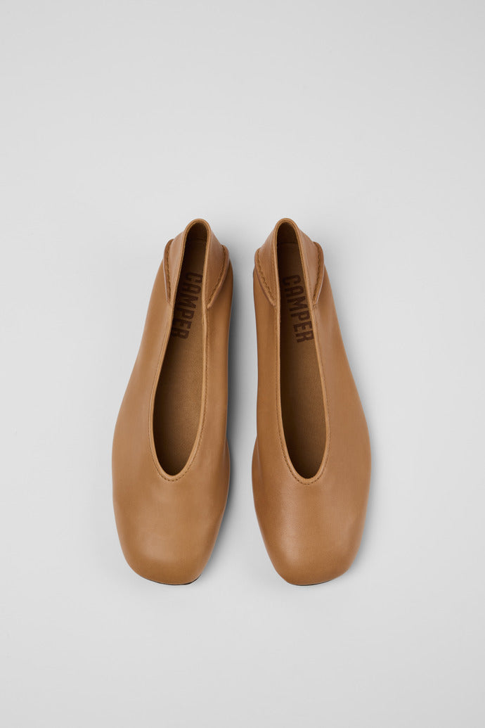 Casi Myra Leather Ballerinas