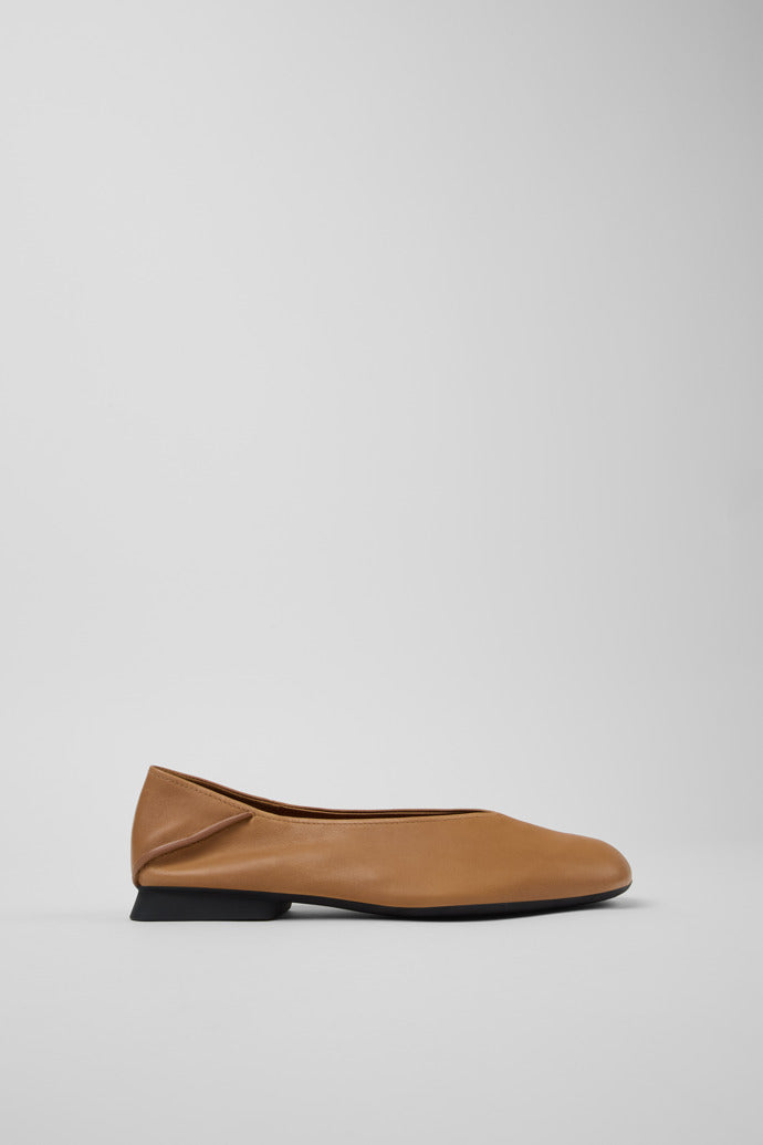 Casi Myra Leather Ballerinas