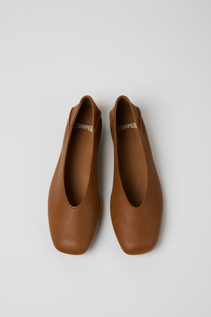 Casi Myra Leather Ballerinas