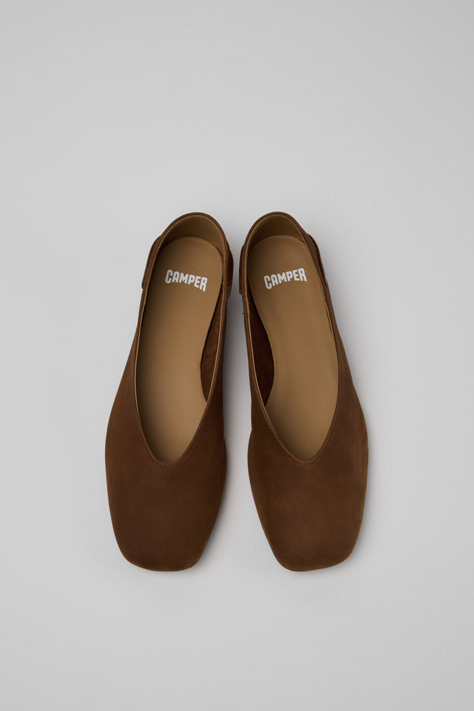 Casi Myra Leather Ballerinas