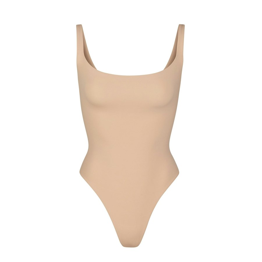 square neck bodysuit