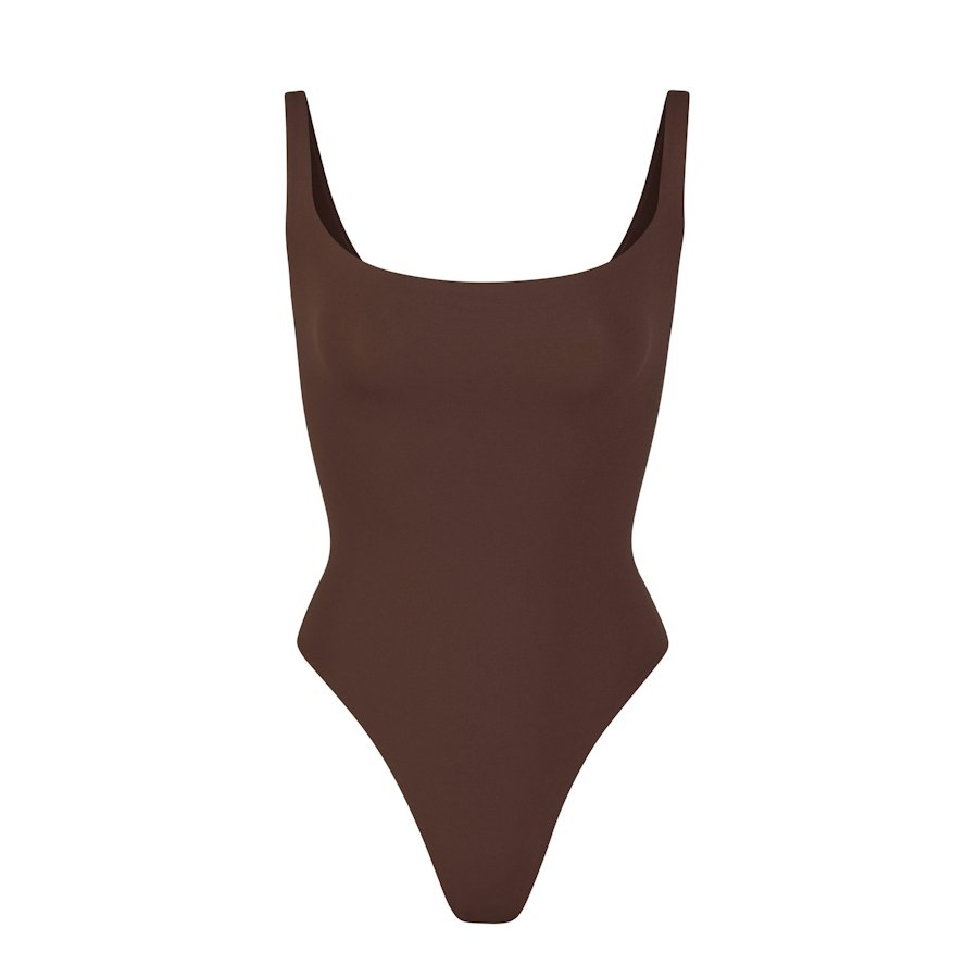 square neck bodysuit