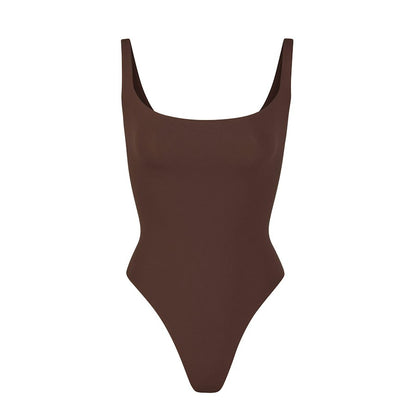 square neck bodysuit