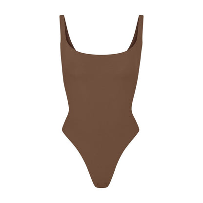 square neck bodysuit