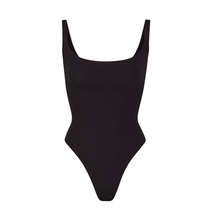 square neck bodysuit