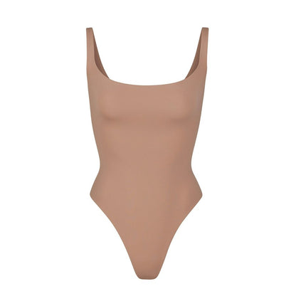 square neck bodysuit