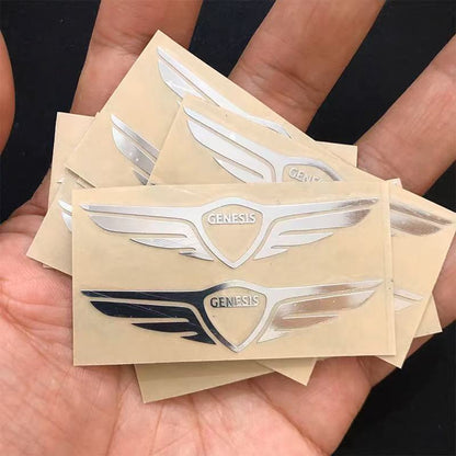 Hot Sale 🎄50 % RABATT🎄3D-Autoaufkleber aus Aluminiumfolie