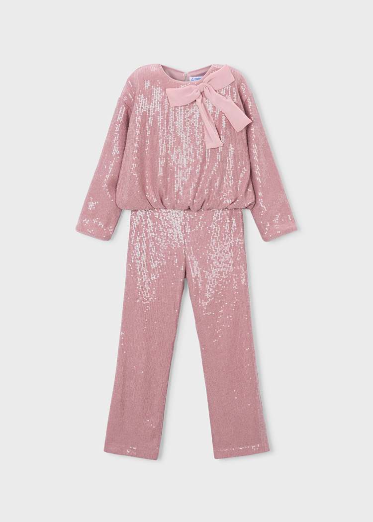 Girls' Cotton Floral Printed Top & Trousers Set