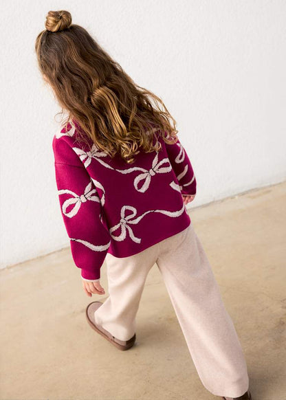 Girls' Cotton Floral Printed Top & Trousers Set