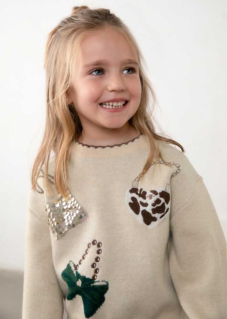 Girls' Cotton Floral Printed Top & Trousers Set