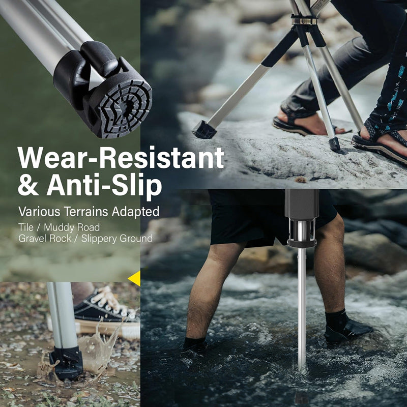 2-IN-1 Folding Walking Stick with Seat